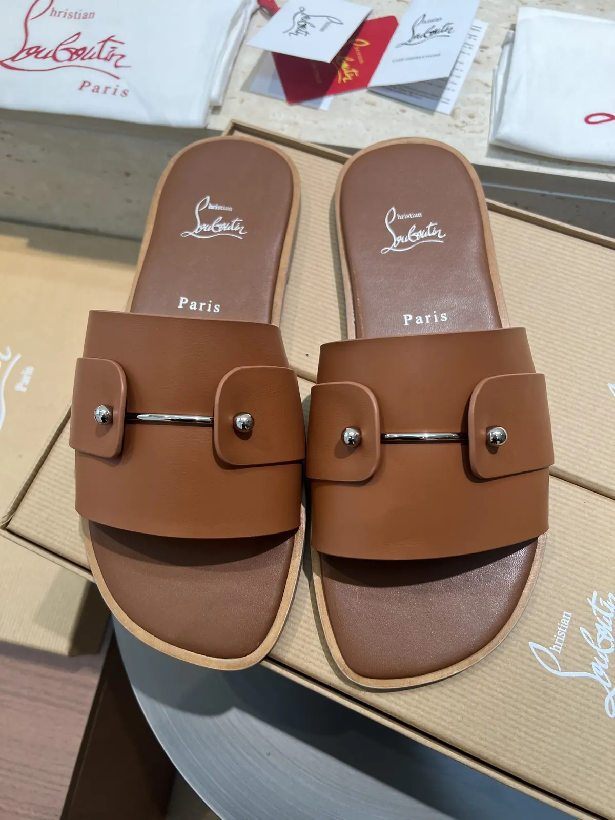 Christian Louboutin（cl男） Style Leather Men's Shoes Lookbook Reference image 1