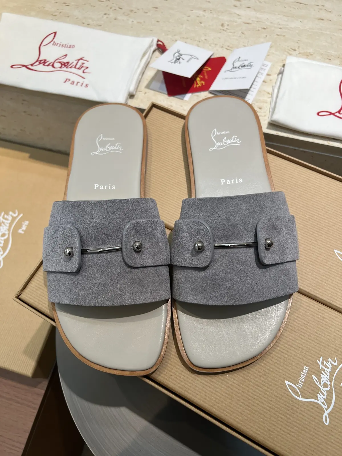 Christian Louboutin（cl男） Style Leather Men's Shoes Lookbook Reference image 1