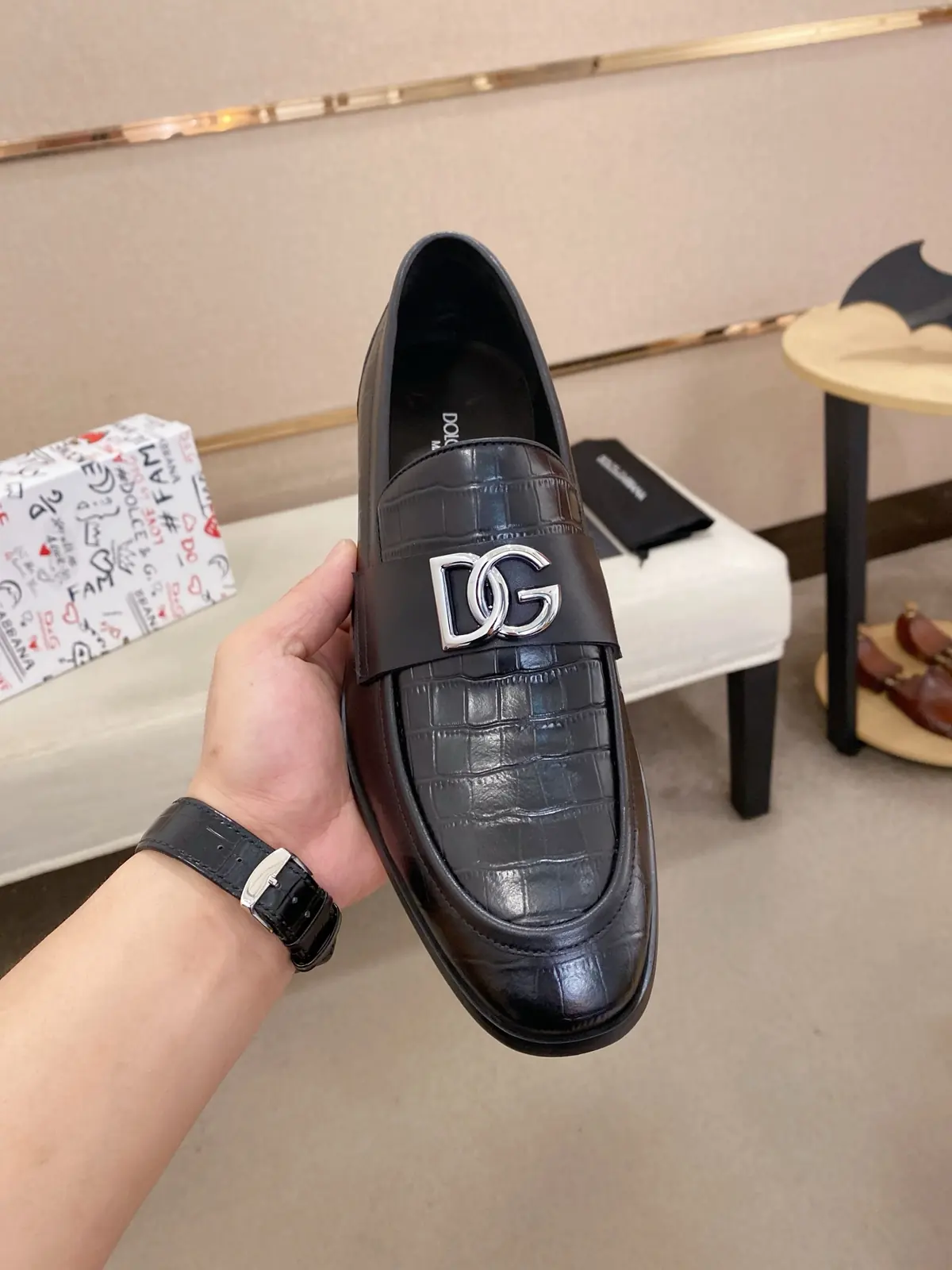 Dg Style Leather Men's Shoes Lookbook Reference image 2