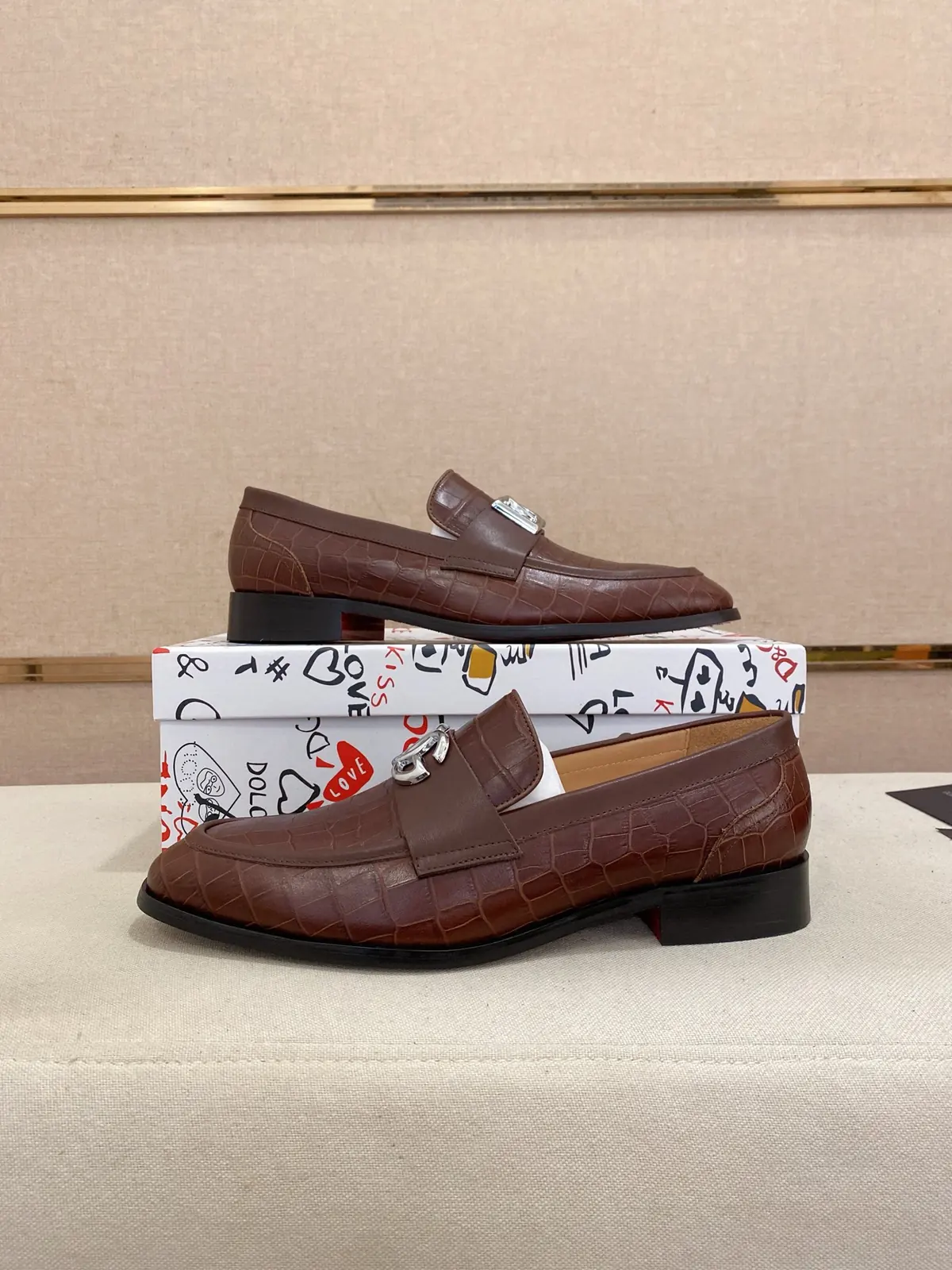 Dg Style Leather Men's Shoes Lookbook Reference image 6
