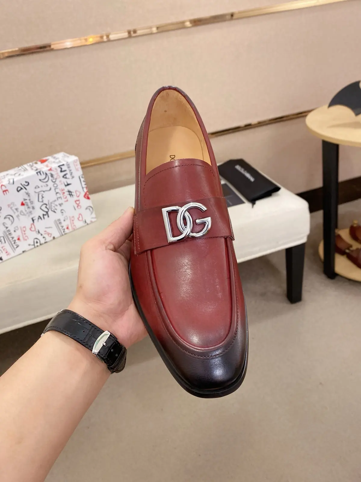 Dg Style Leather Men's Shoes Lookbook Reference image 2