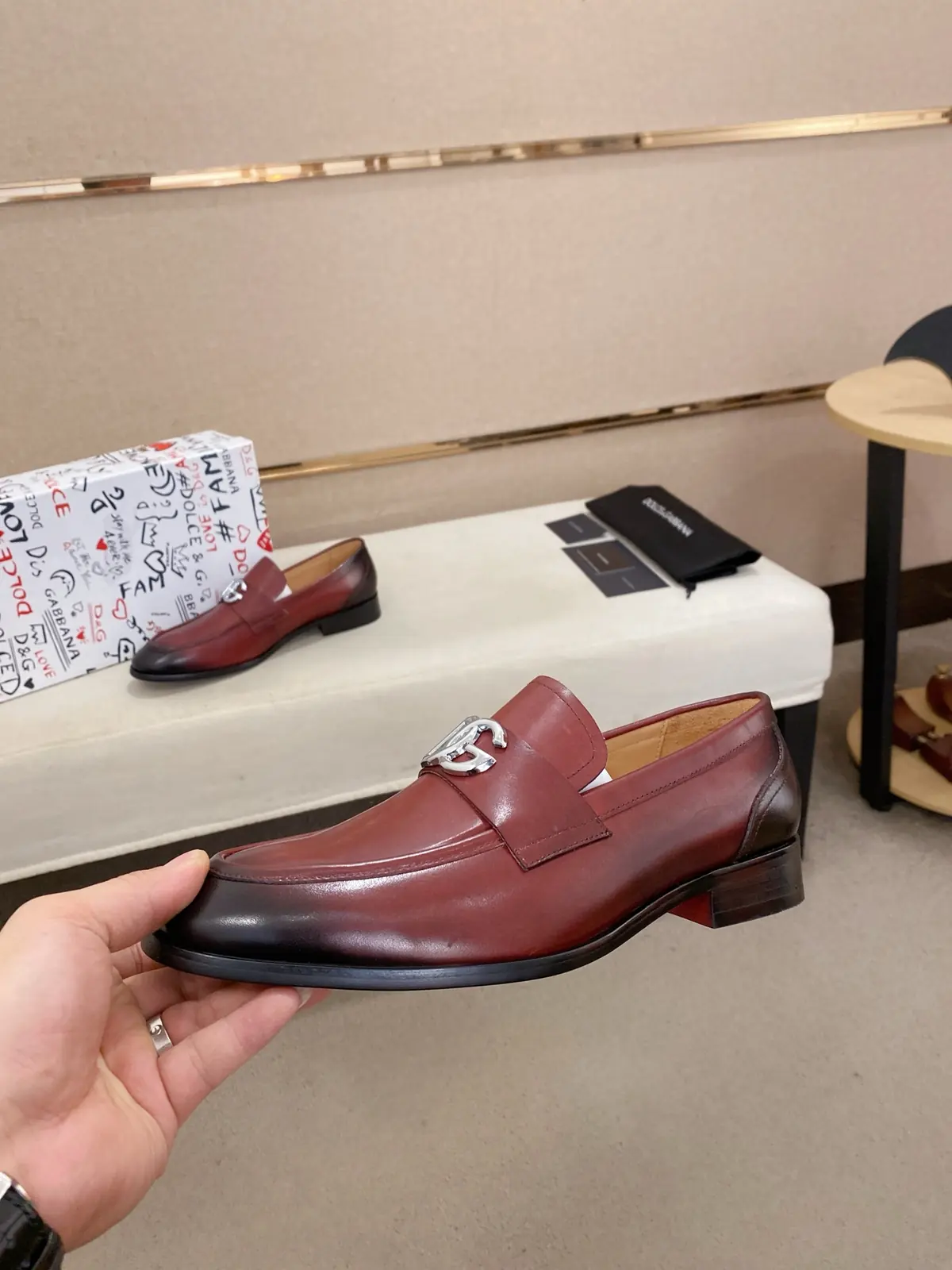 Dg Style Leather Men's Shoes Lookbook Reference image 3