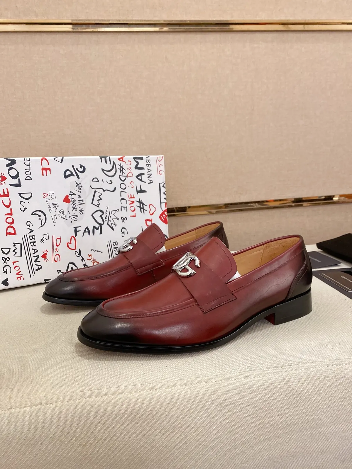 Dg Style Leather Men's Shoes Lookbook Reference image 5