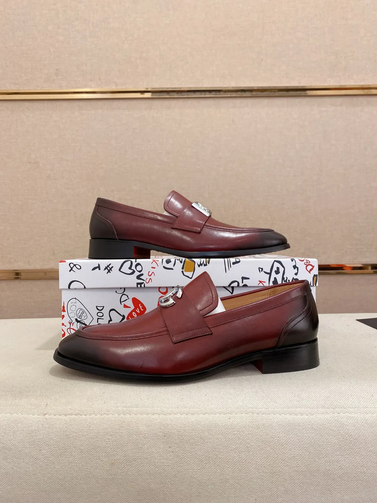 Dg Style Leather Men's Shoes Lookbook Reference image 6