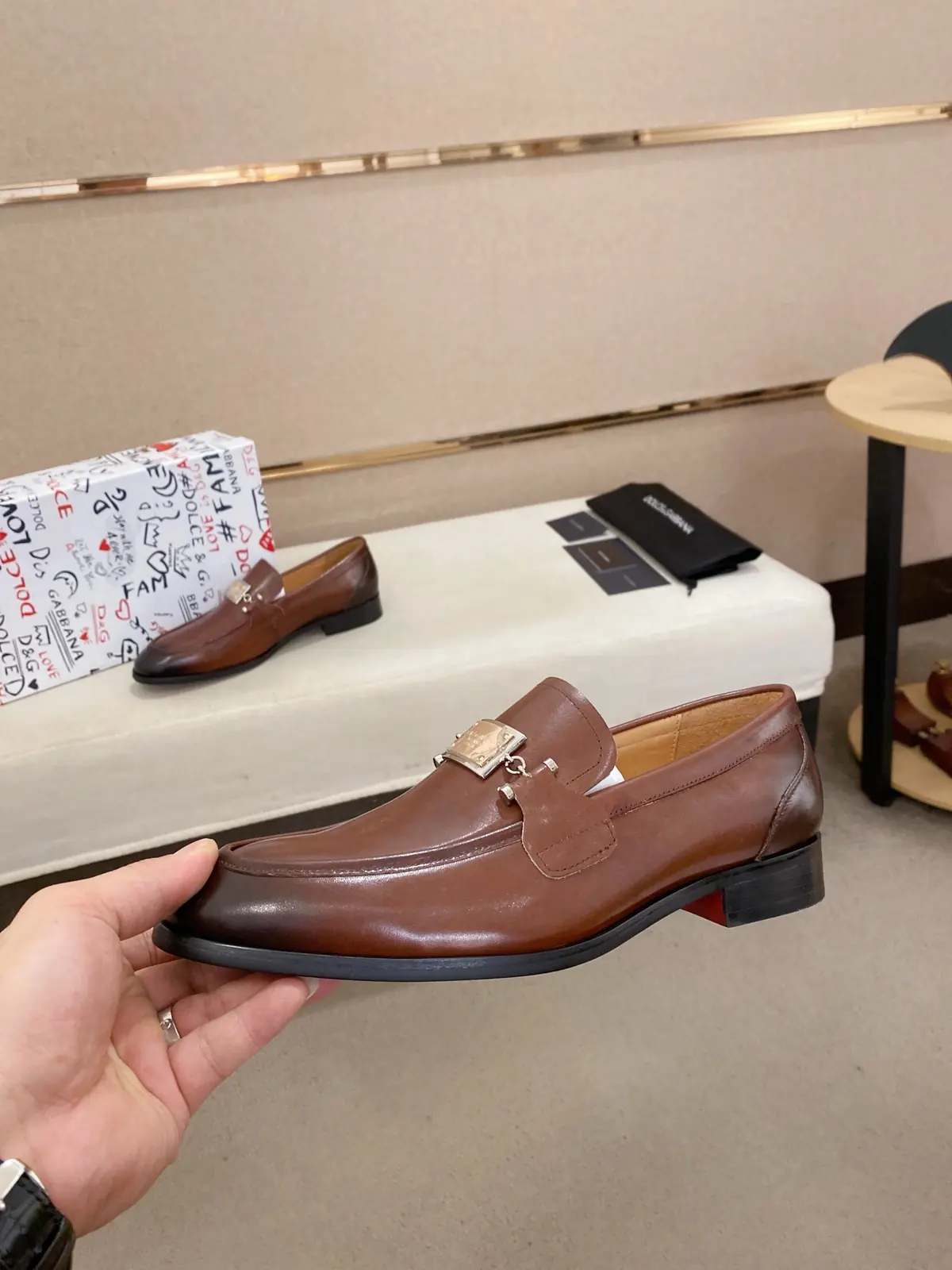 Dg Style Leather Men's Shoes Lookbook Reference image 3