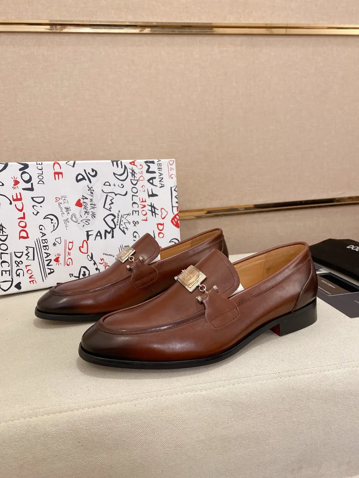 Dg Style Leather Men's Shoes Lookbook Reference image 5