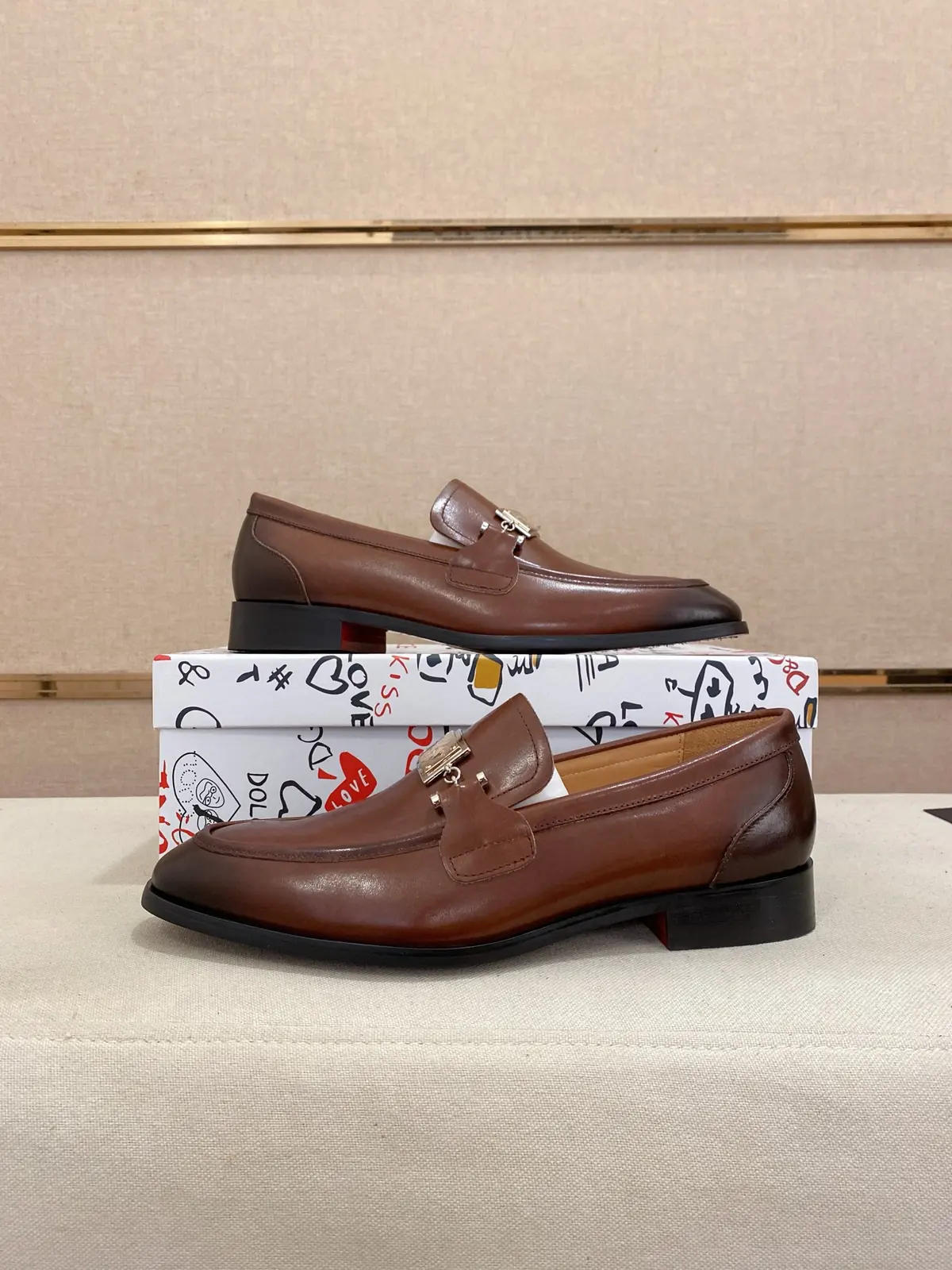 Dg Style Leather Men's Shoes Lookbook Reference image 6