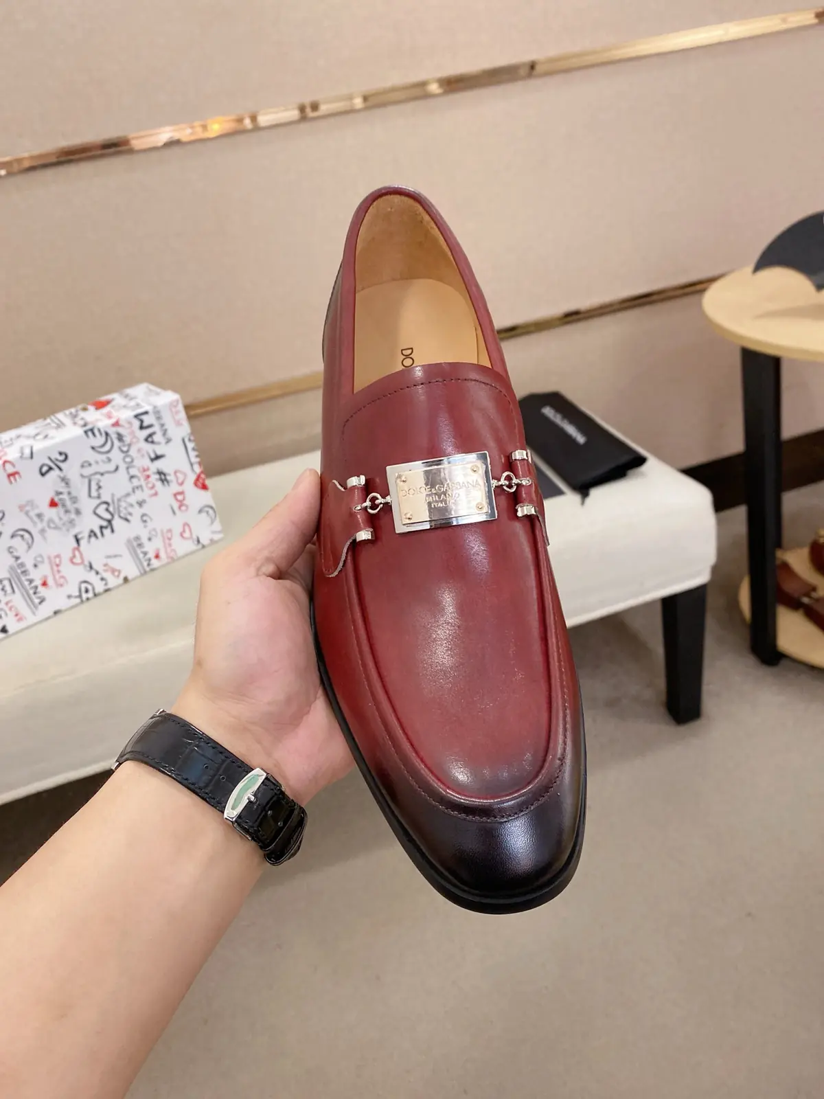 Dg Style Leather Men's Shoes Lookbook Reference image 2
