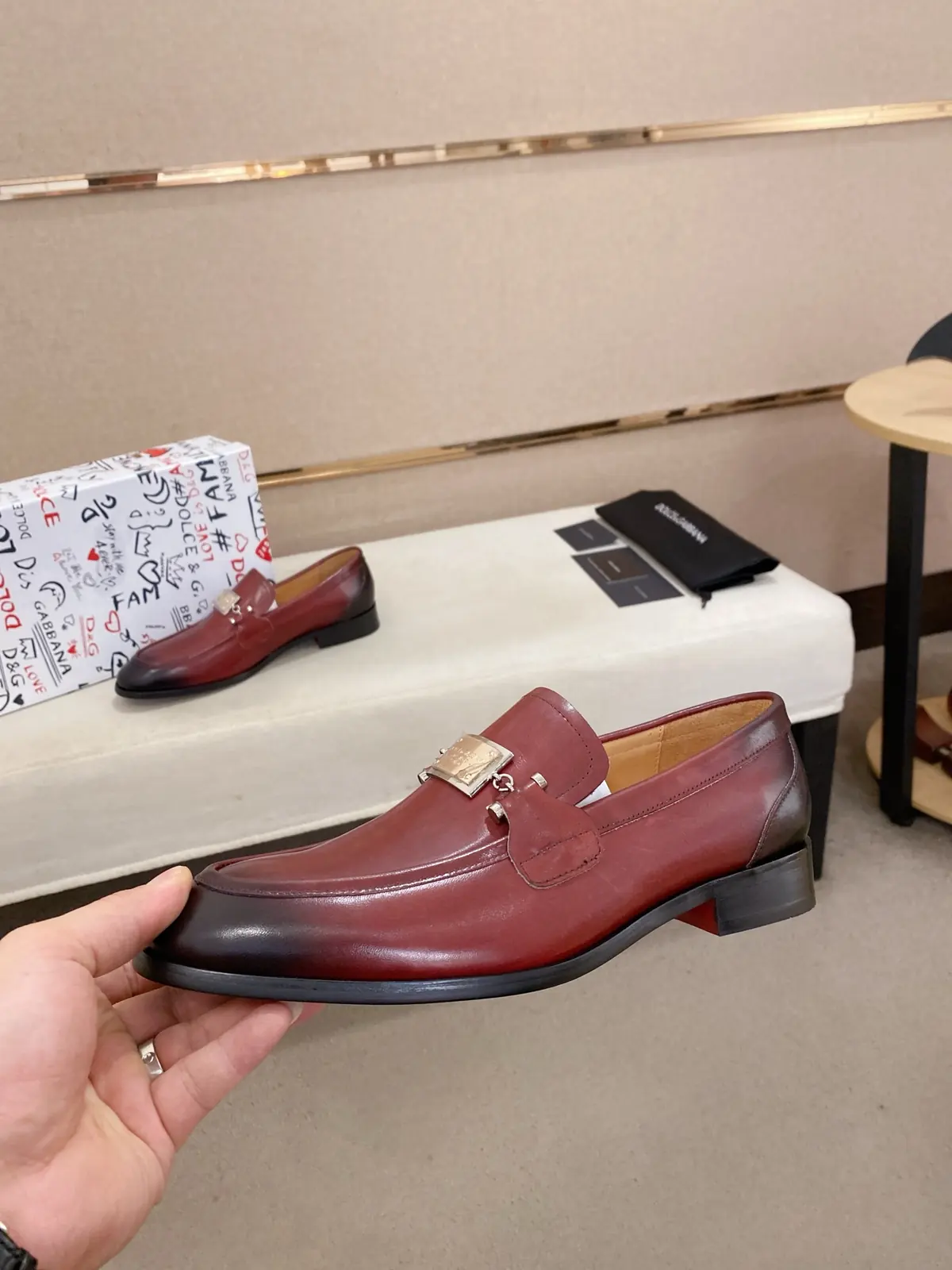 Dg Style Leather Men's Shoes Lookbook Reference image 3