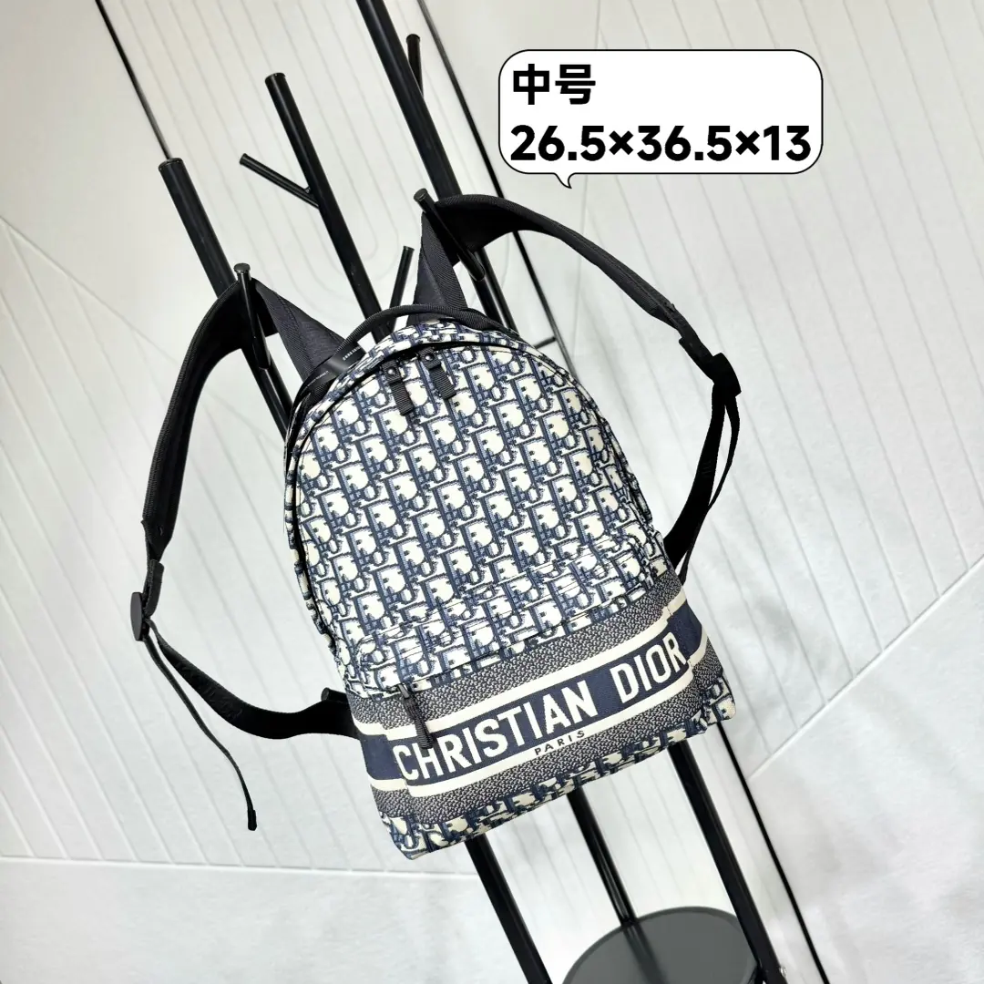 Dior Style Beige Backpack Lookbook Reference image 1