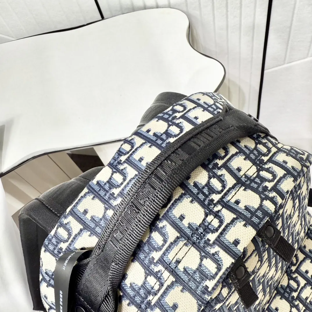 Dior Style Beige Backpack Lookbook Reference image 6