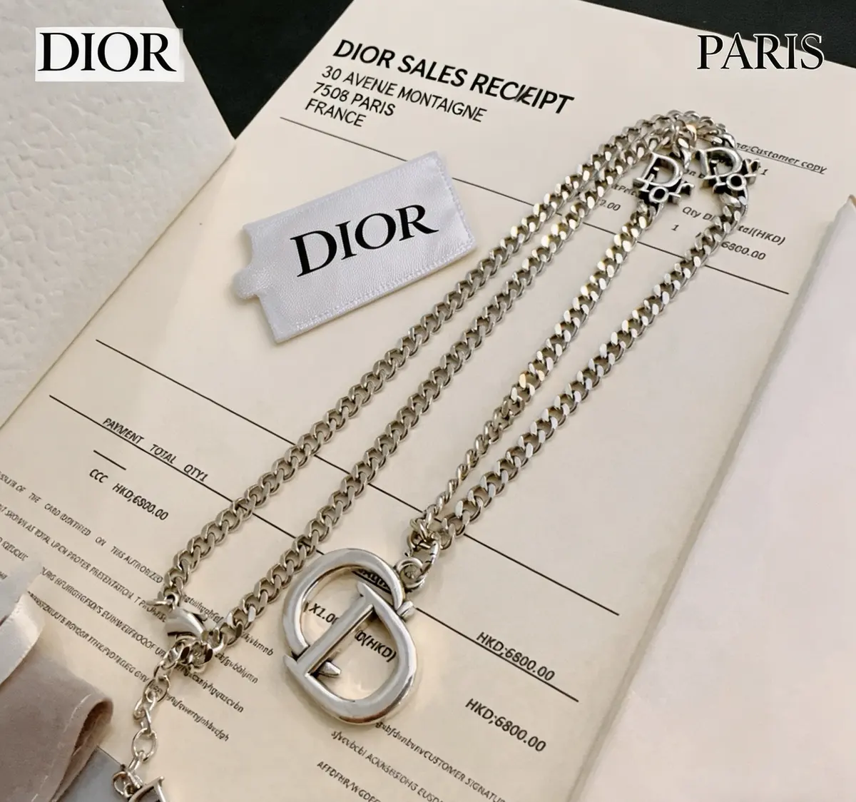 Dior Style Beige Chain Bag Lookbook Reference image 1