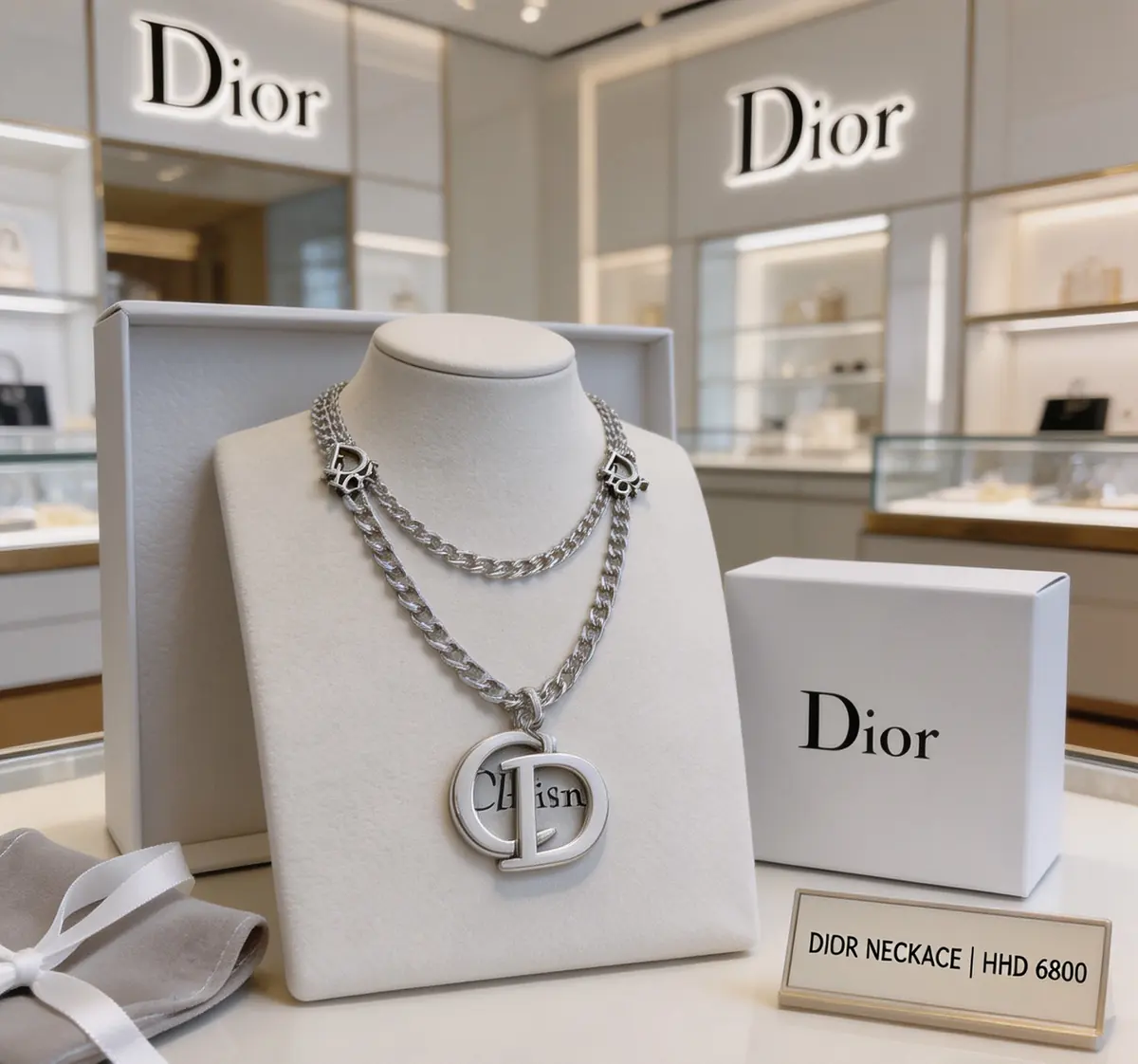 Dior Style Beige Chain Bag Lookbook Reference image 4