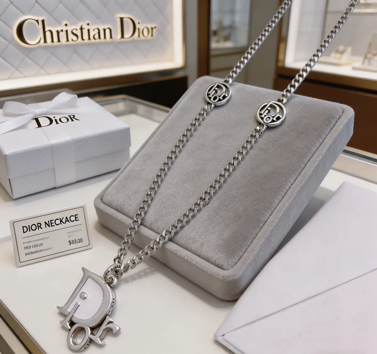 Dior Style Beige Chain Bag Lookbook Reference image 6
