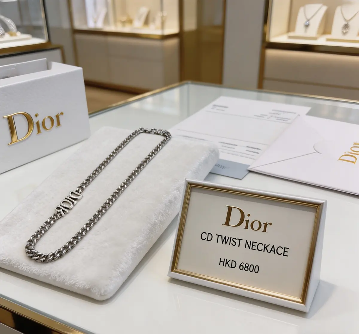 Dior Style Beige Chain Bag Lookbook Reference image 1