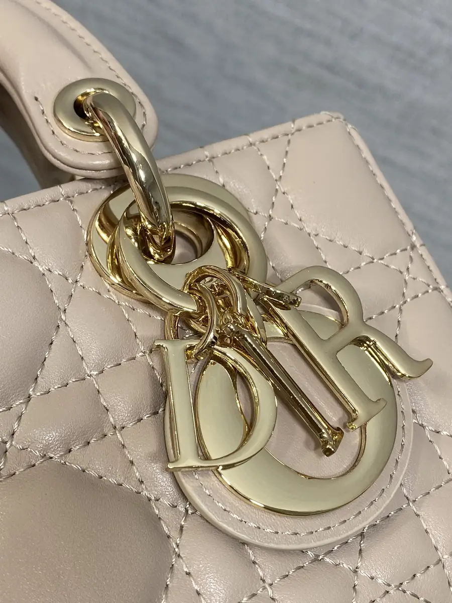 Dior Style Beige Leather Bag Bags Bag detail image 3 from source 741840