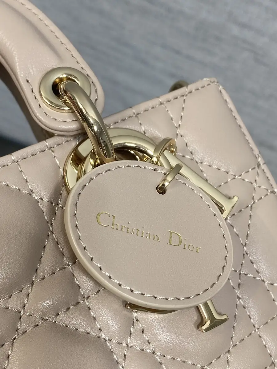 Dior Style Beige Leather Bag Bags Bag detail image 4 from source 741840