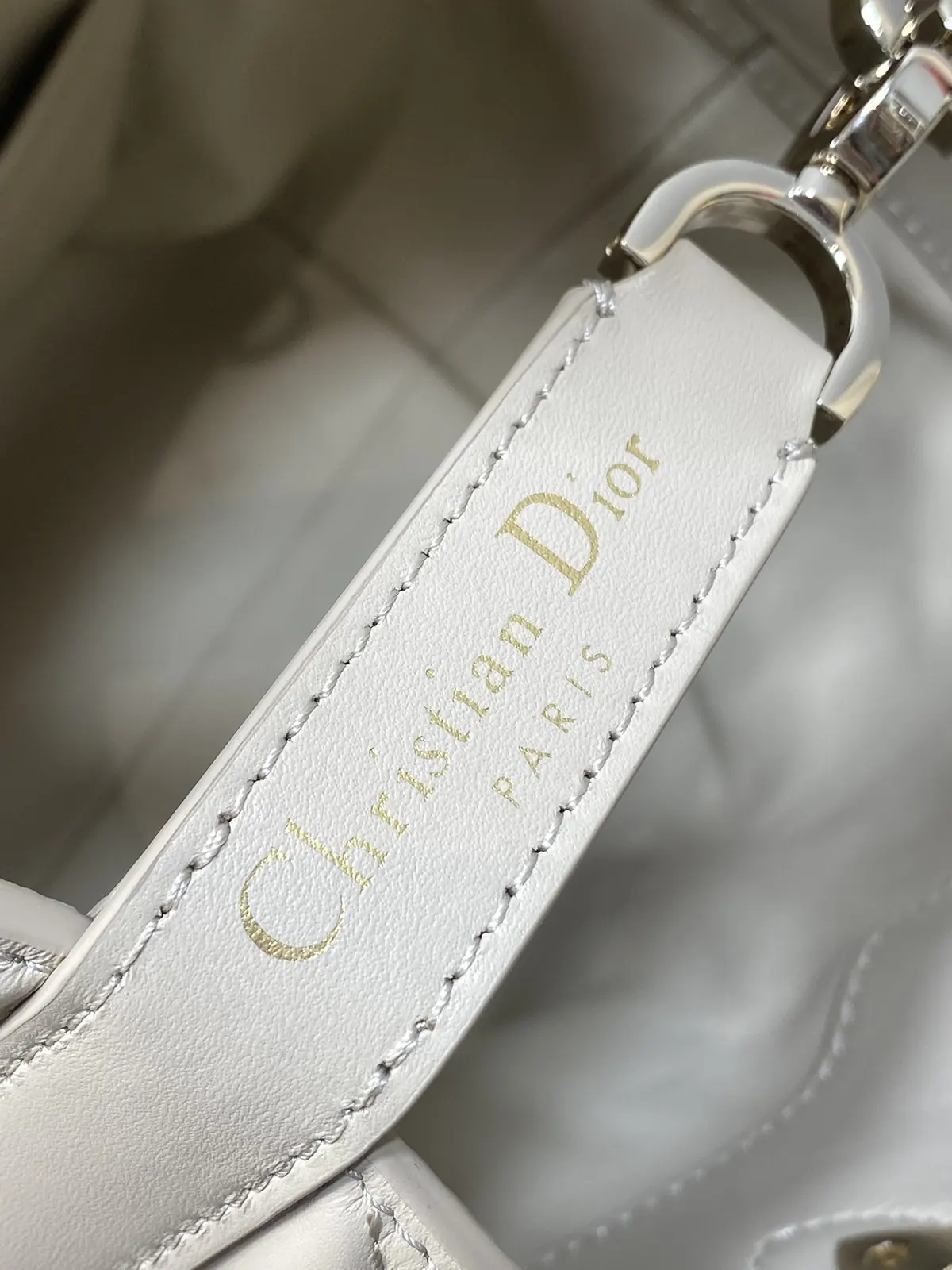 Dior Style Beige Leather Bag Bags Bag detail image 6 from source 741851