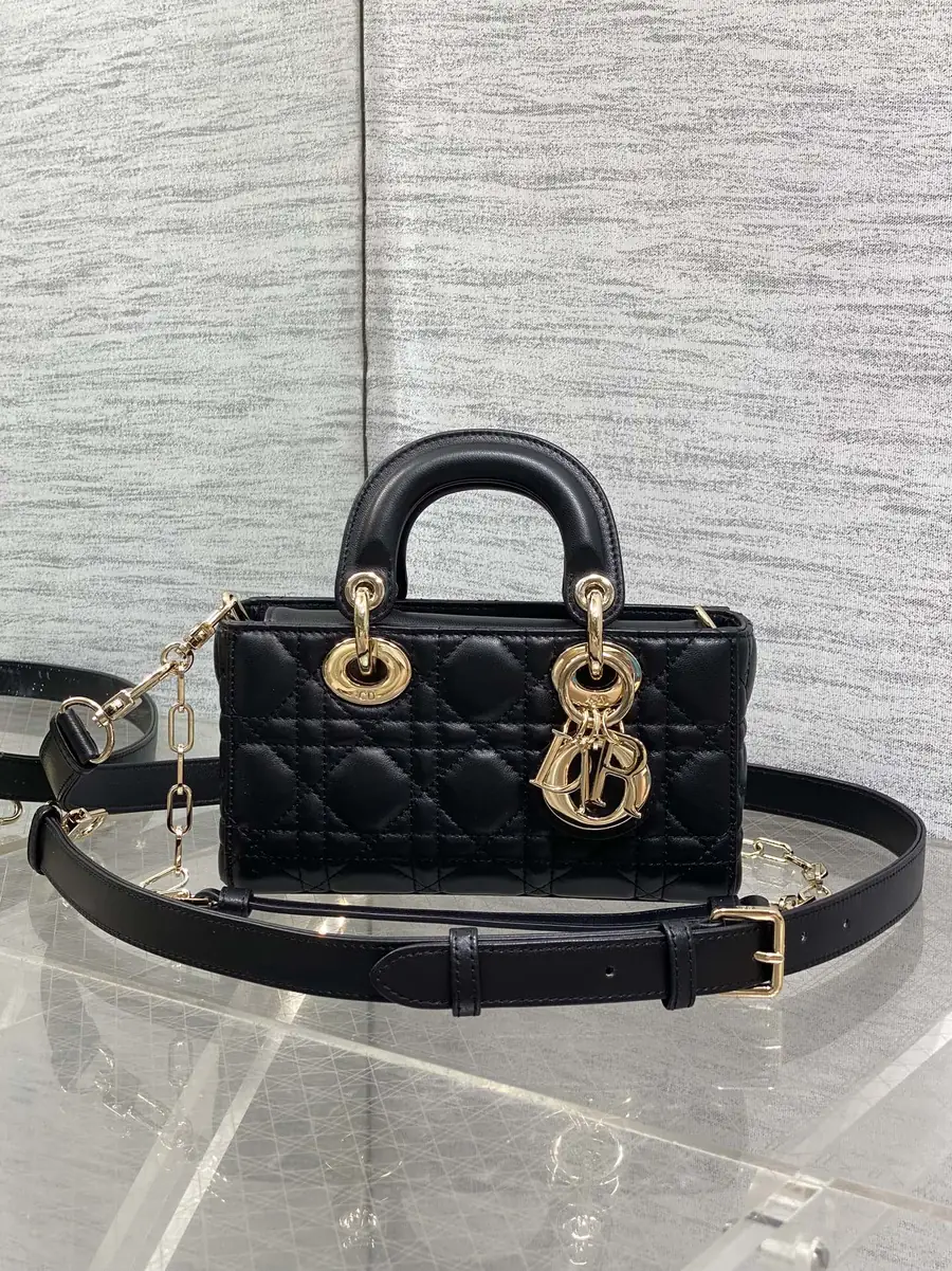 Dior Style Black Leather Bag Bags Bag detail image 1 from source 741839