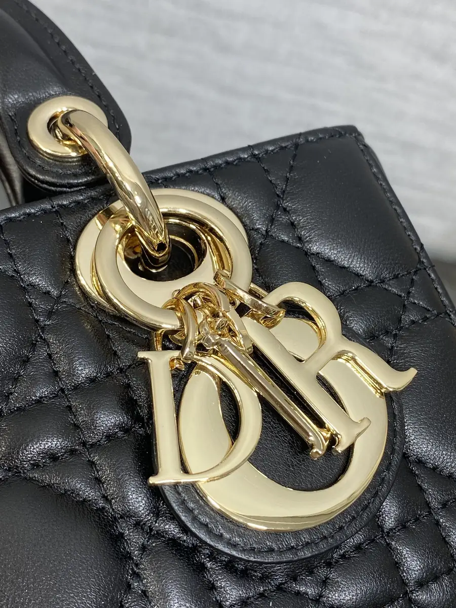 Dior Style Black Leather Bag Bags Bag detail image 3 from source 741839