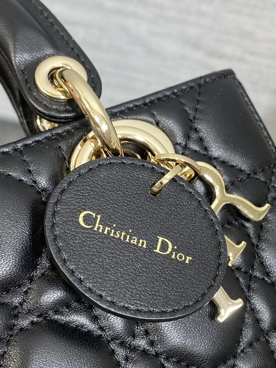 Dior Style Black Leather Bag Bags Bag detail image 4 from source 741839