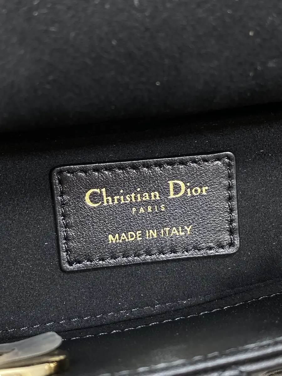 Dior Style Black Leather Bag Bags Bag detail image 9 from source 741839
