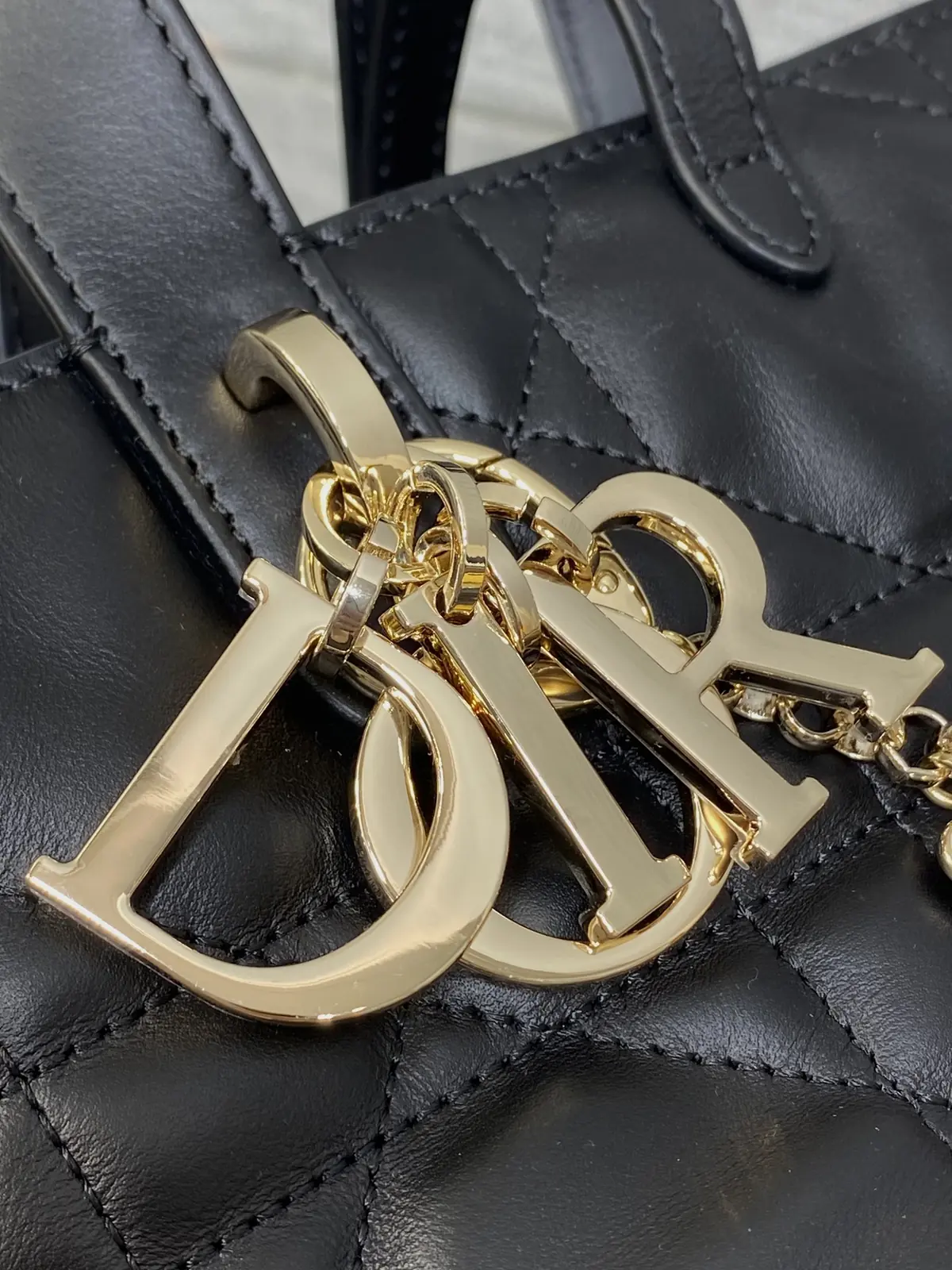 Dior Style Black Leather Bag Bags Bag detail image 3 from source 741850