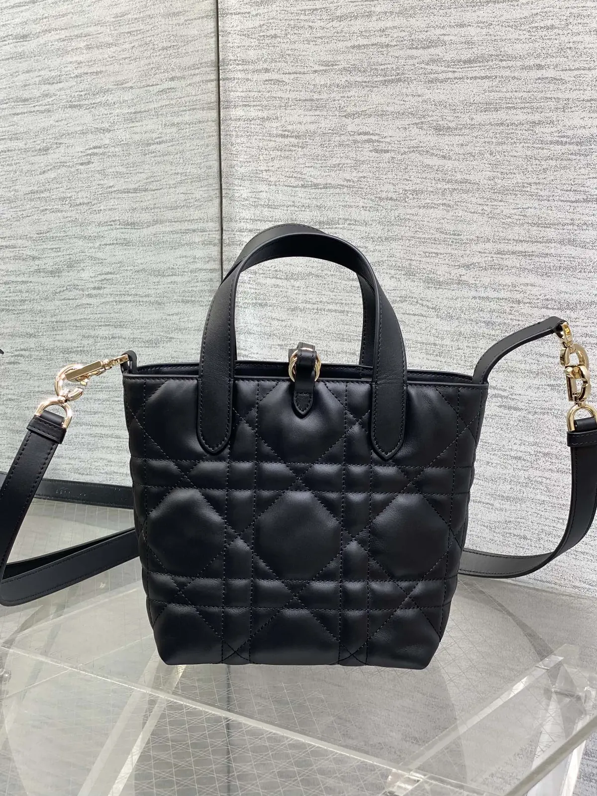 Dior Style Black Leather Bag Bags Bag detail image 5 from source 741850
