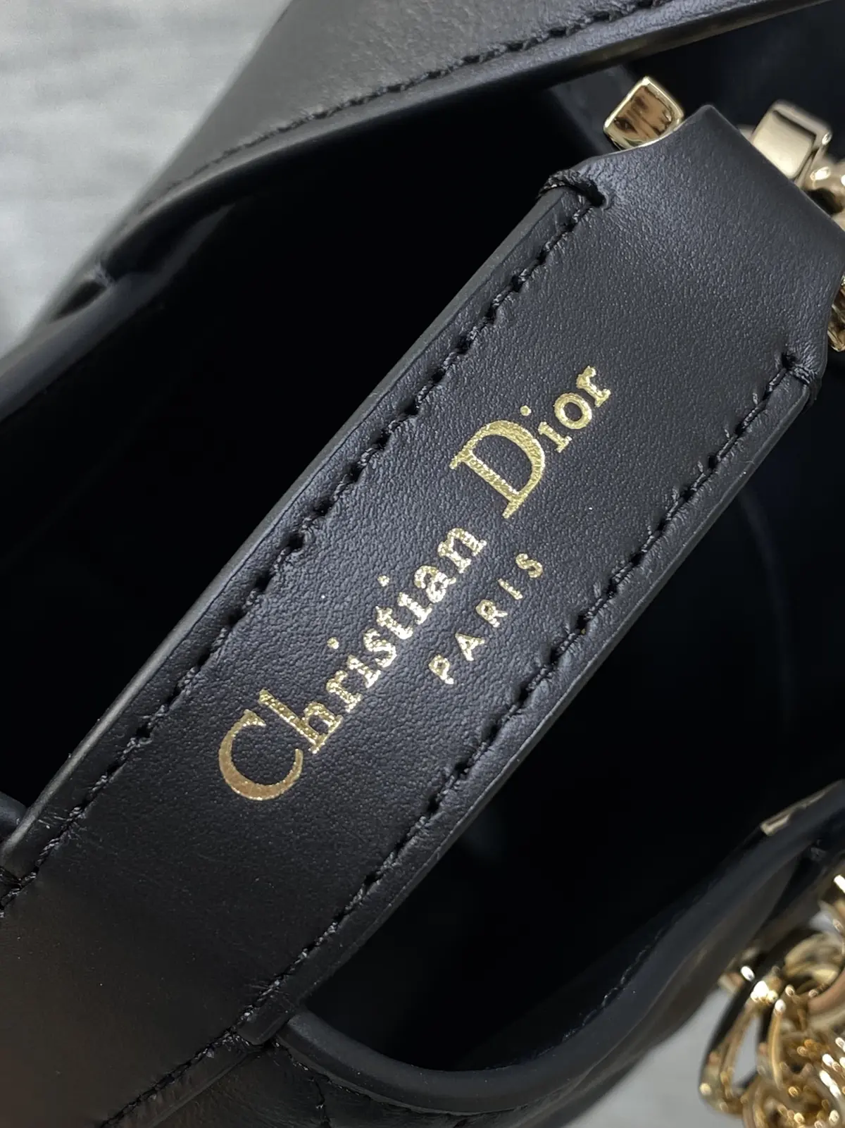 Dior Style Black Leather Bag Bags Bag detail image 6 from source 741850