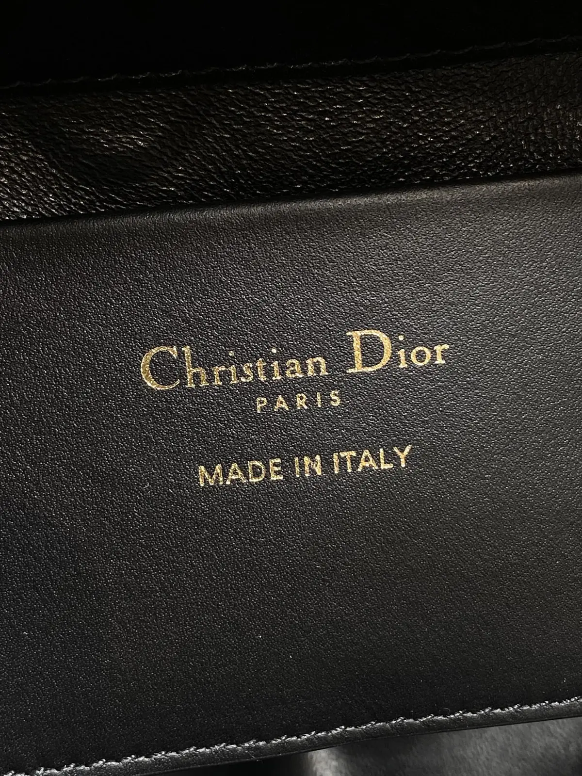 Dior Style Black Leather Bag Bags Bag detail image 9 from source 741850