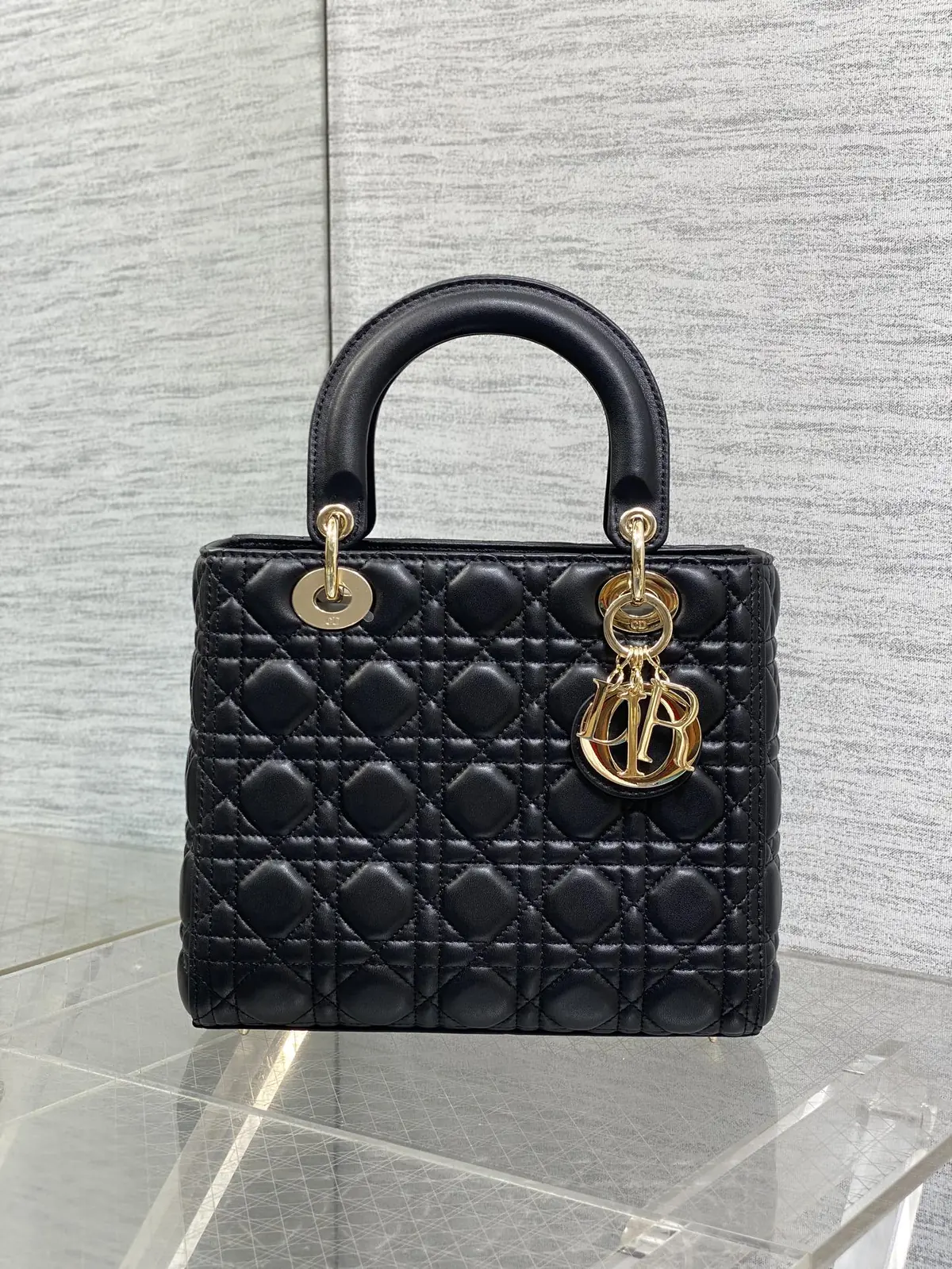 Dior Style Black Leather Bag Bags Bag detail image 2 from source 741856