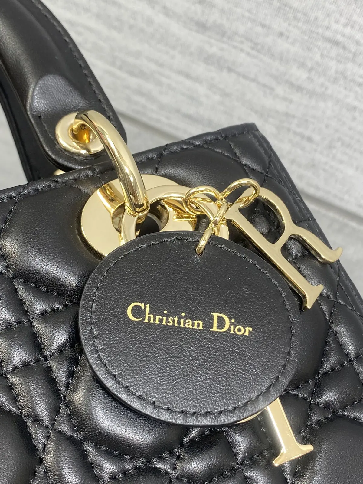 Dior Style Black Leather Bag Bags Bag detail image 4 from source 741856