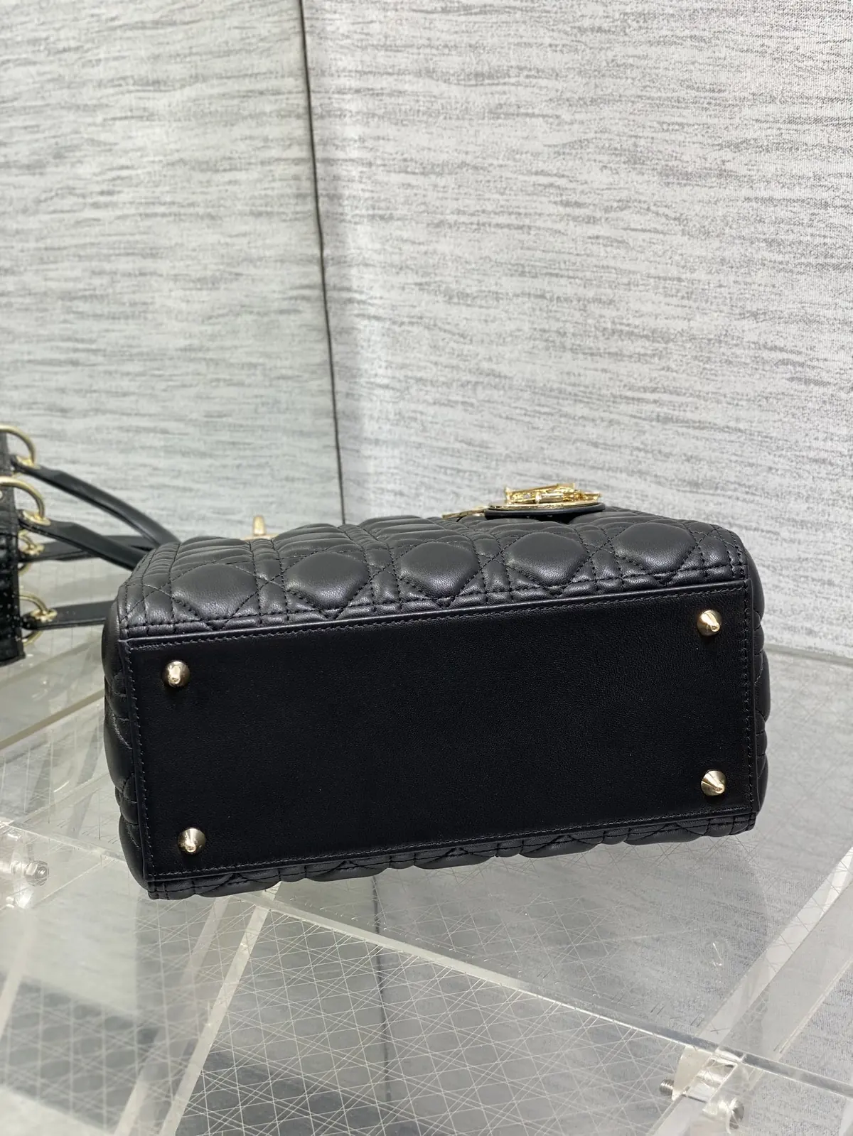 Dior Style Black Leather Bag Bags Bag detail image 7 from source 741856