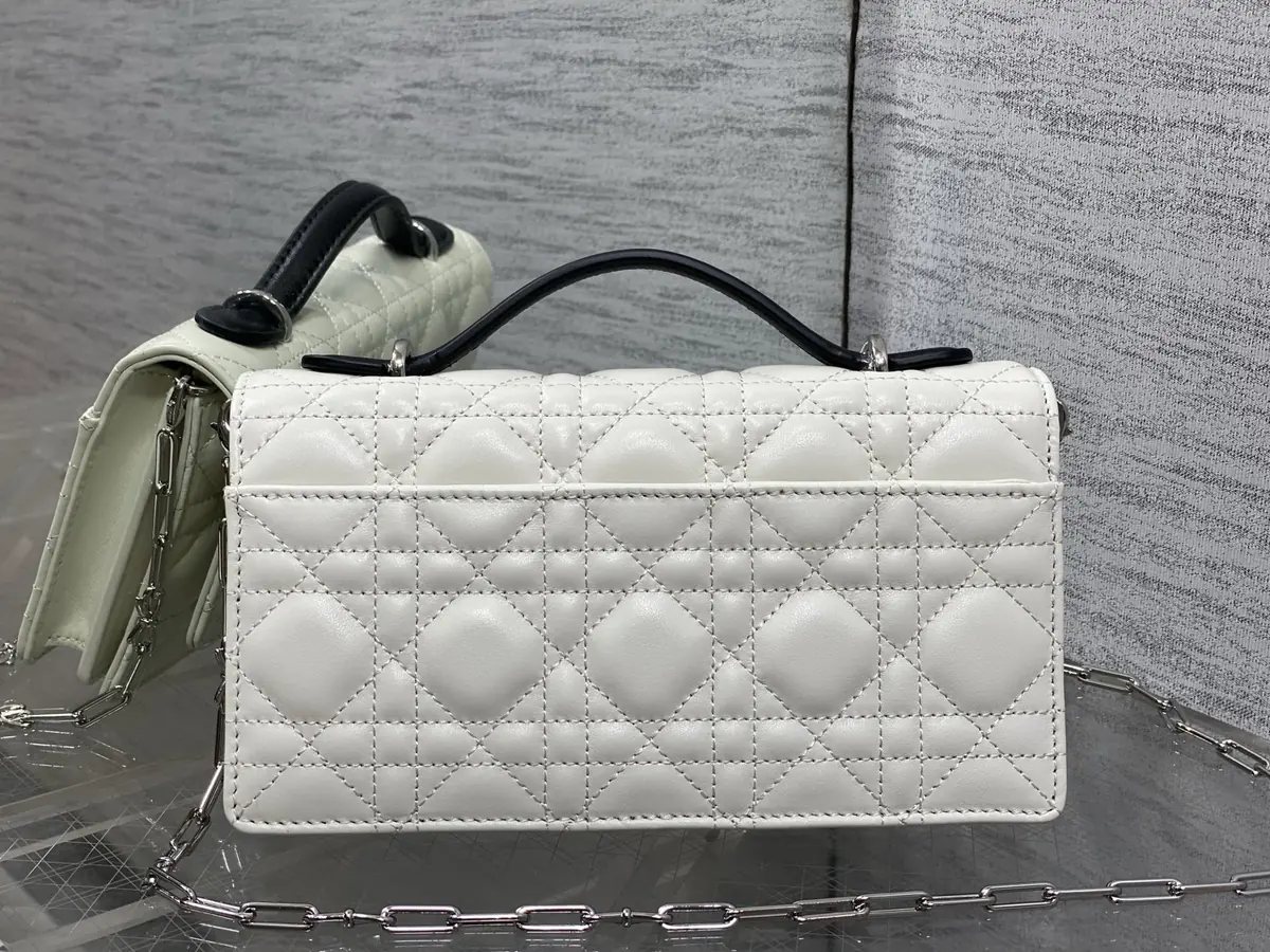 Dior Style Black Leather Chain Bag Lookbook Reference image 4
