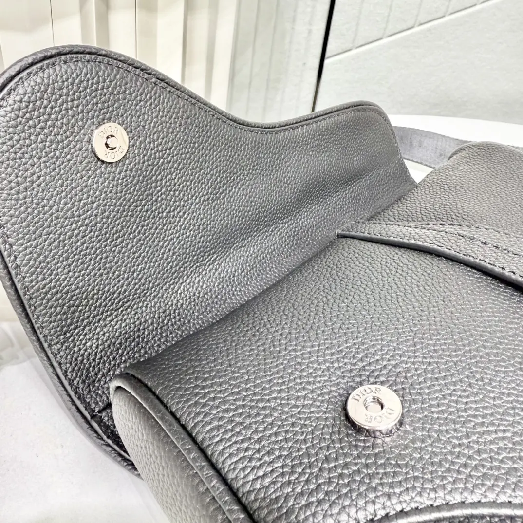 Dior Style Black Leather Crossbody Bag Lookbook Reference image 6