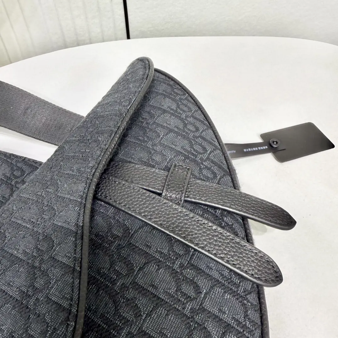 Dior Style Black Leather Crossbody Bag Lookbook Reference image 4