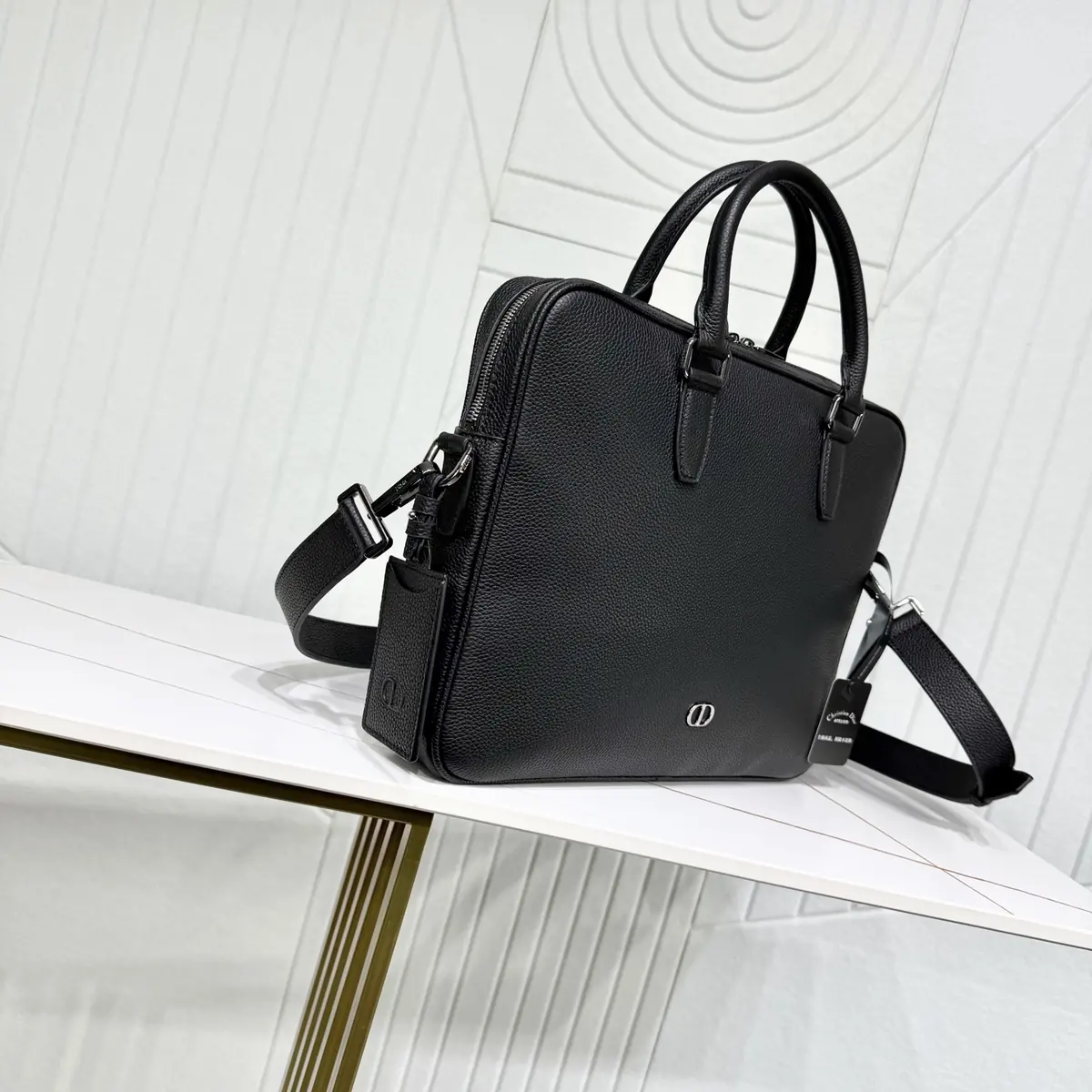 Dior Style Black Leather Crossbody Bag Lookbook Reference image 2