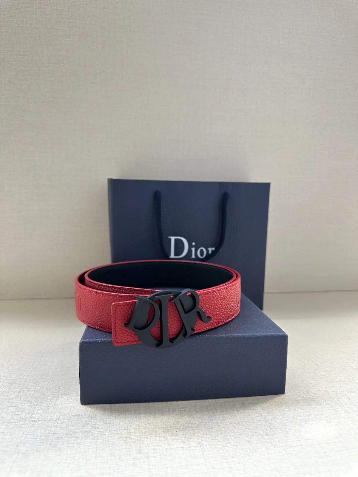 Dior Style Black Leather Men's Belts Lookbook Reference image 3