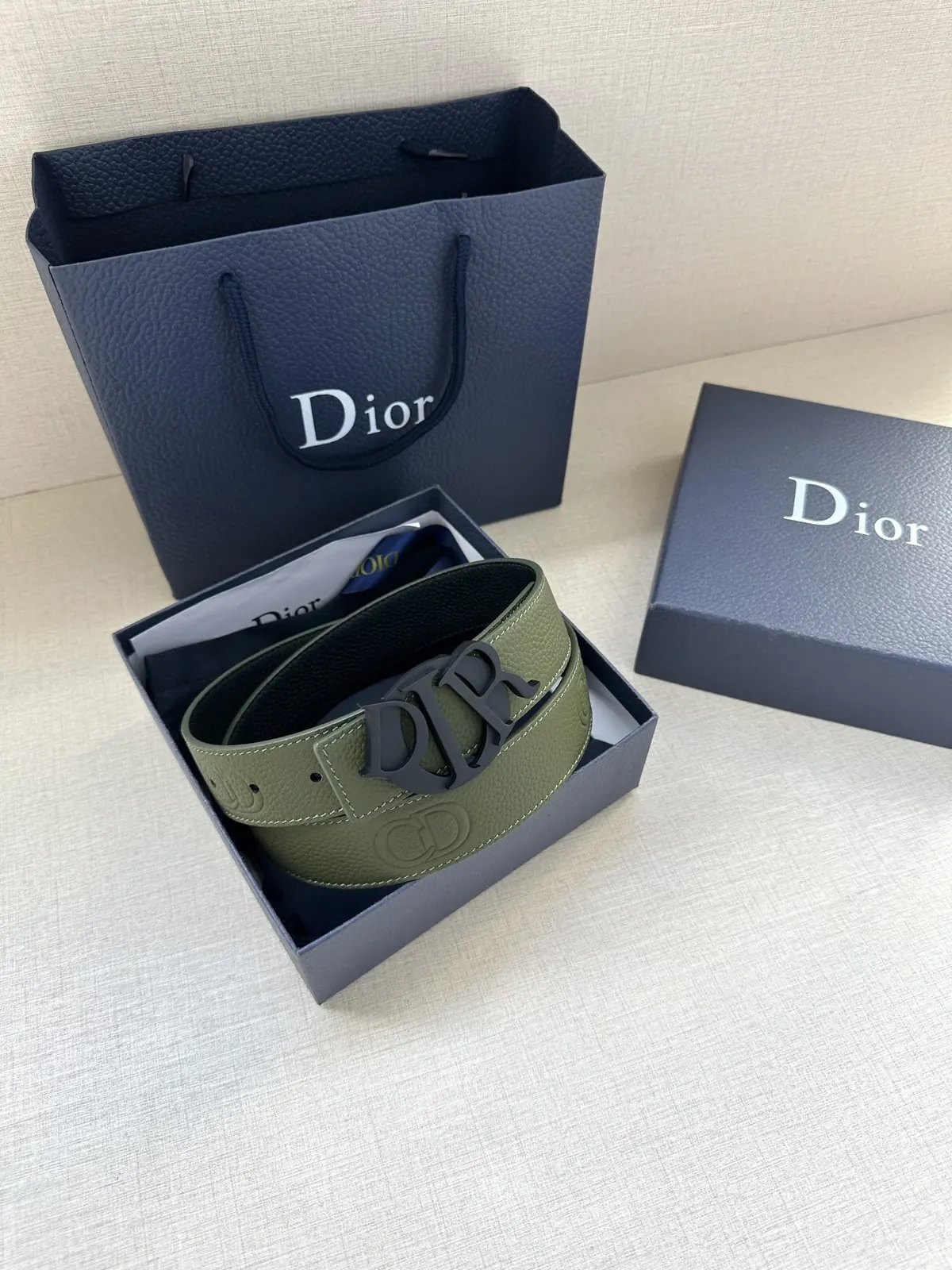 Dior Style Black Leather Men's Belts Lookbook Reference image 6