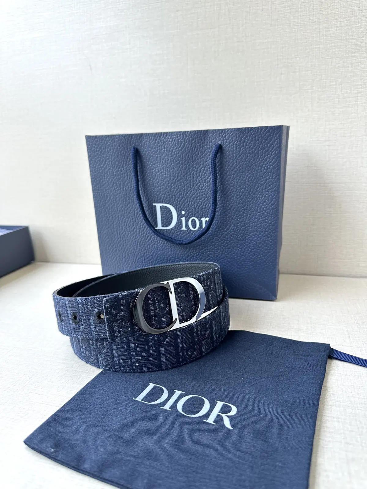 Dior Style Black Leather Men's Belts Lookbook Reference image 6