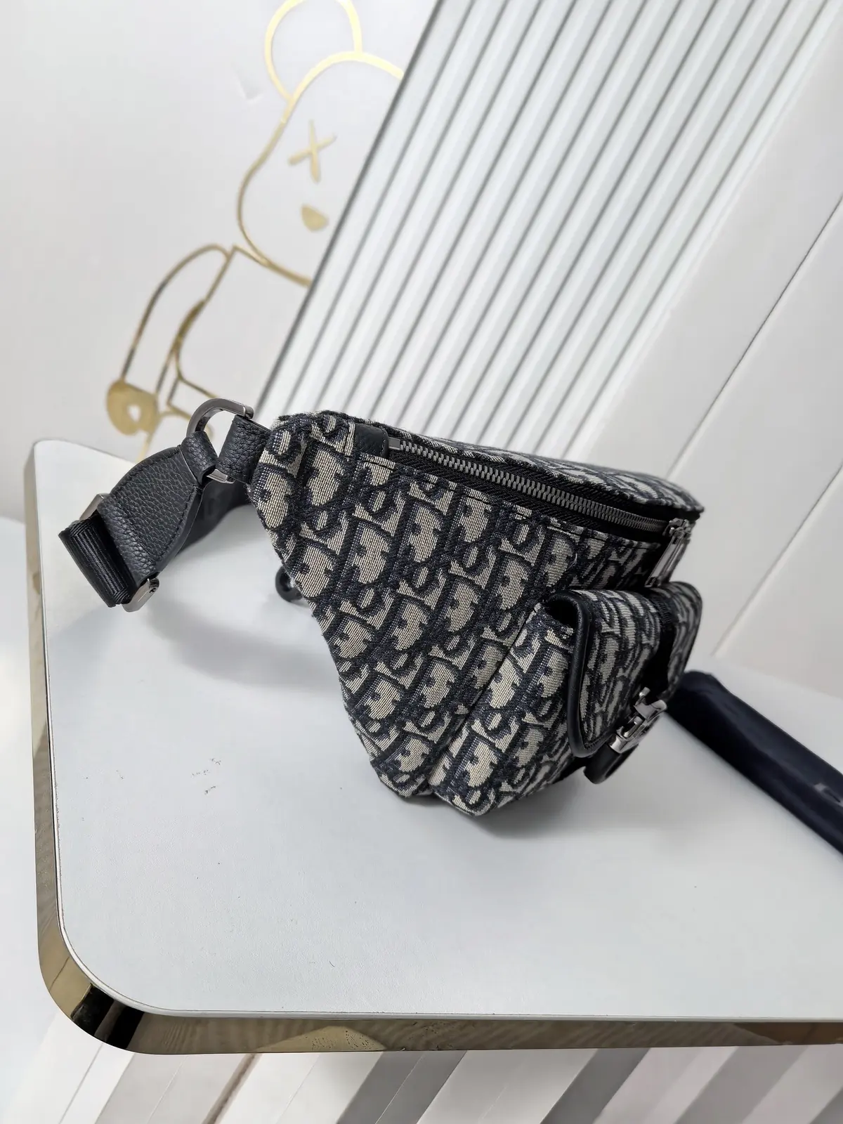 Dior Style Black Leather Top Handle Bag Lookbook Reference image 4