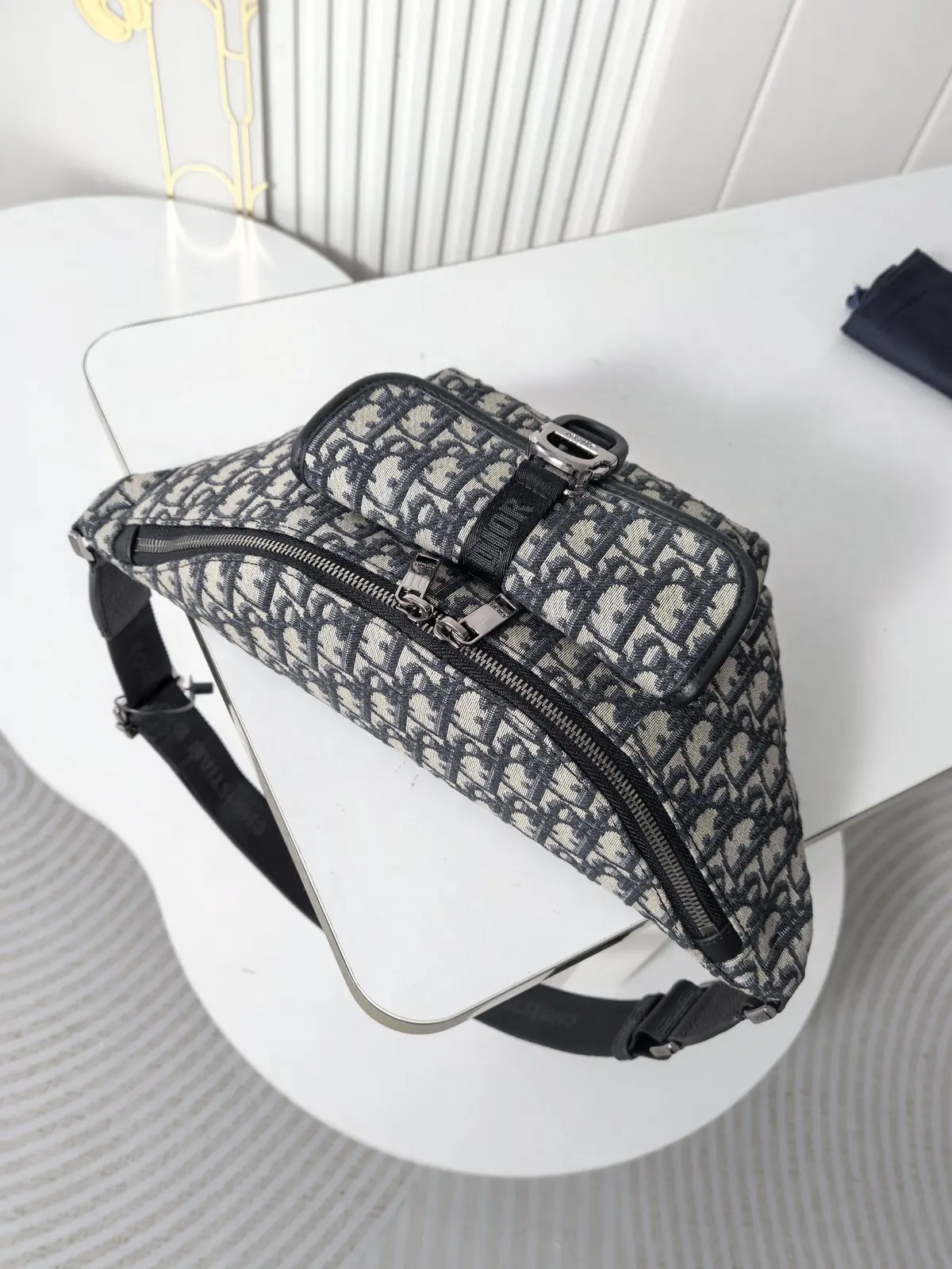 Dior Style Black Leather Top Handle Bag Lookbook Reference image 6