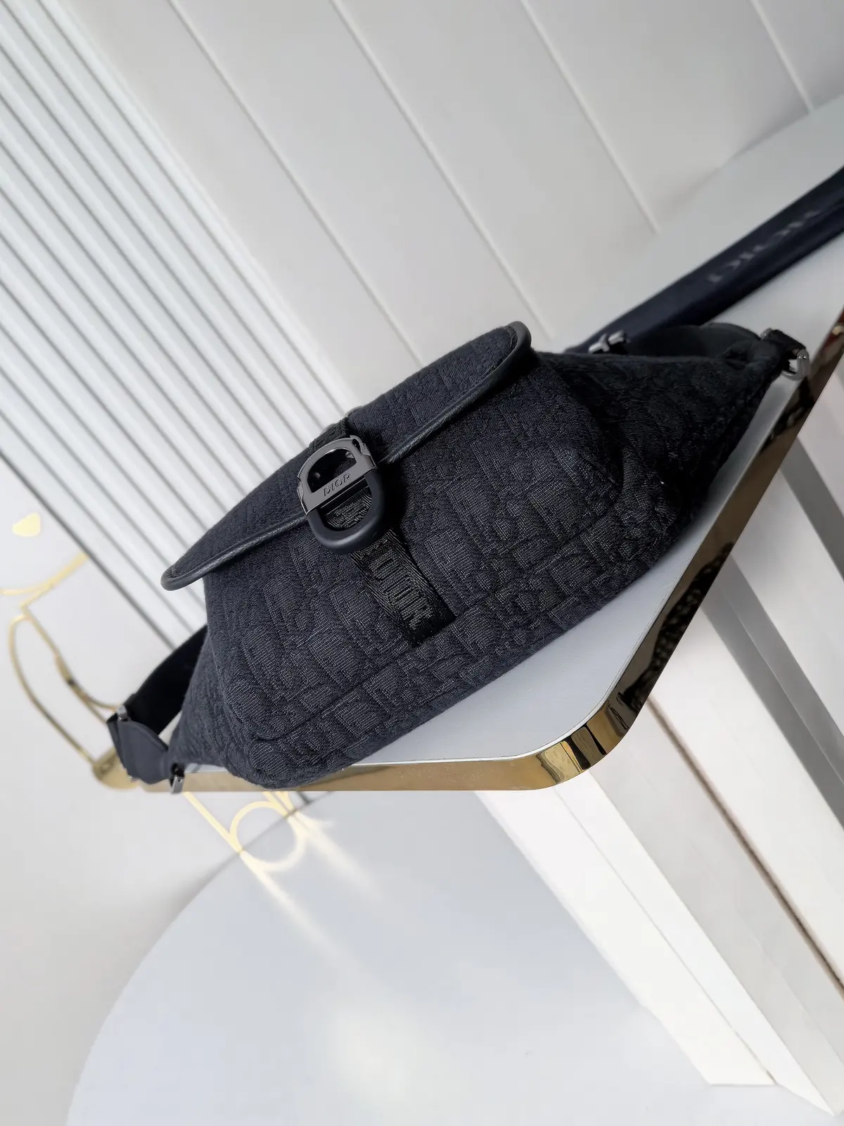 Dior Style Black Leather Top Handle Bag Lookbook Reference image 4