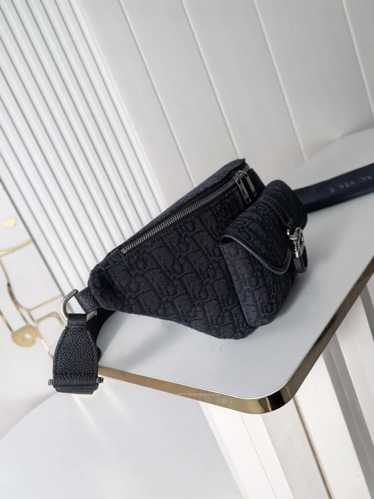 Dior Style Black Leather Top Handle Bag Lookbook Reference image 5