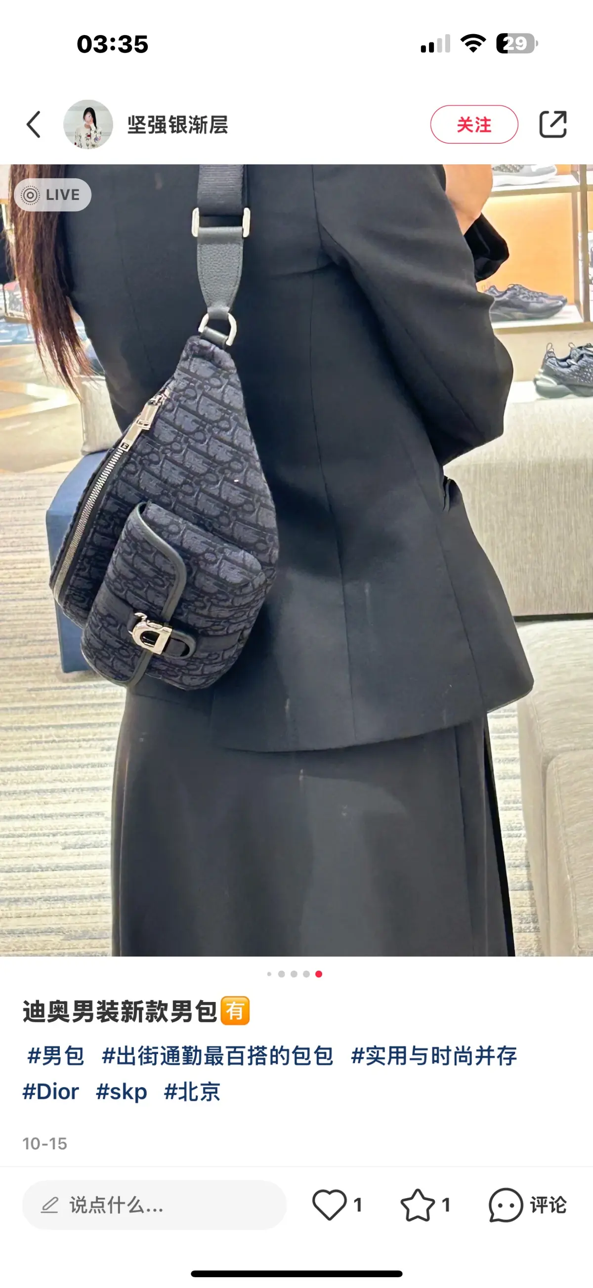 Dior Style Black Leather Top Handle Bag Lookbook Reference image 4