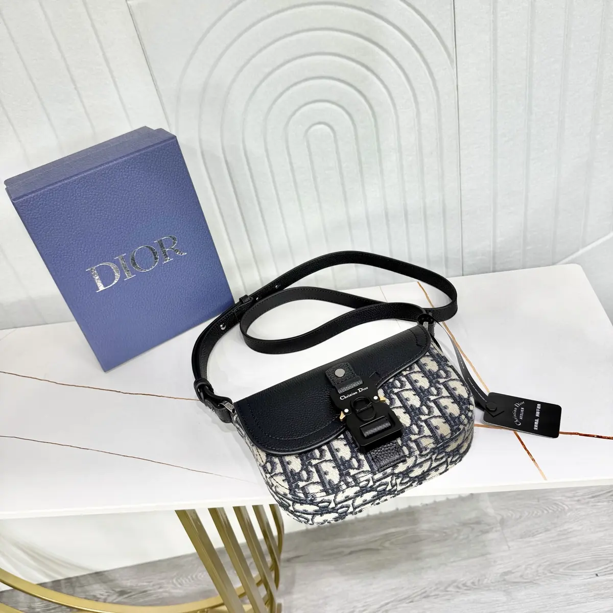 Dior Style Black Leather Top Handle Bag Lookbook Reference image 4