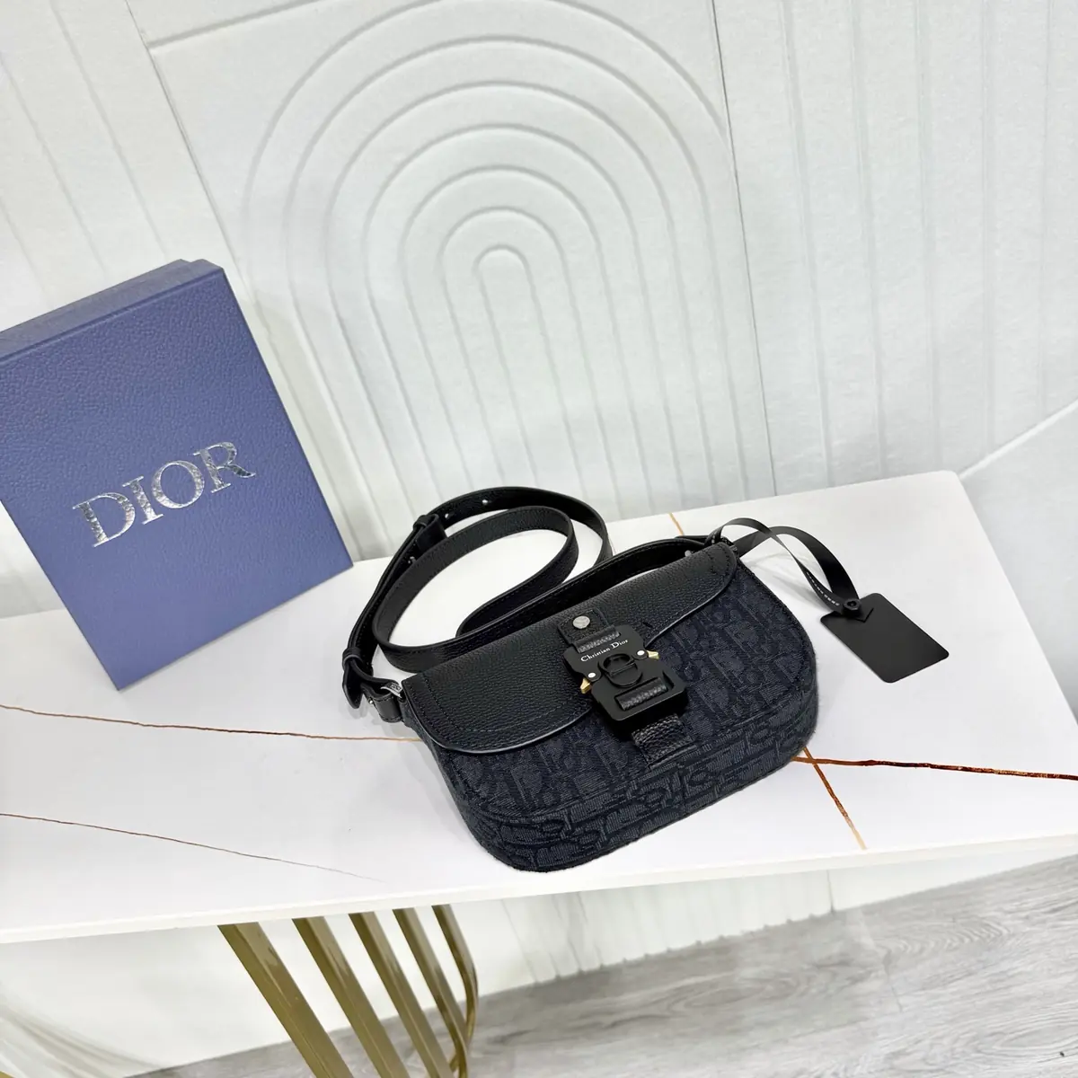 Dior Style Black Leather Top Handle Bag Lookbook Reference image 5