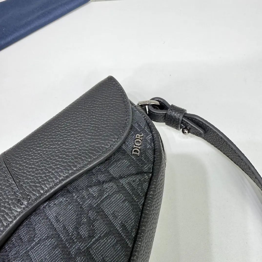 Dior Style Black Leather Top Handle Bag Lookbook Reference image 5