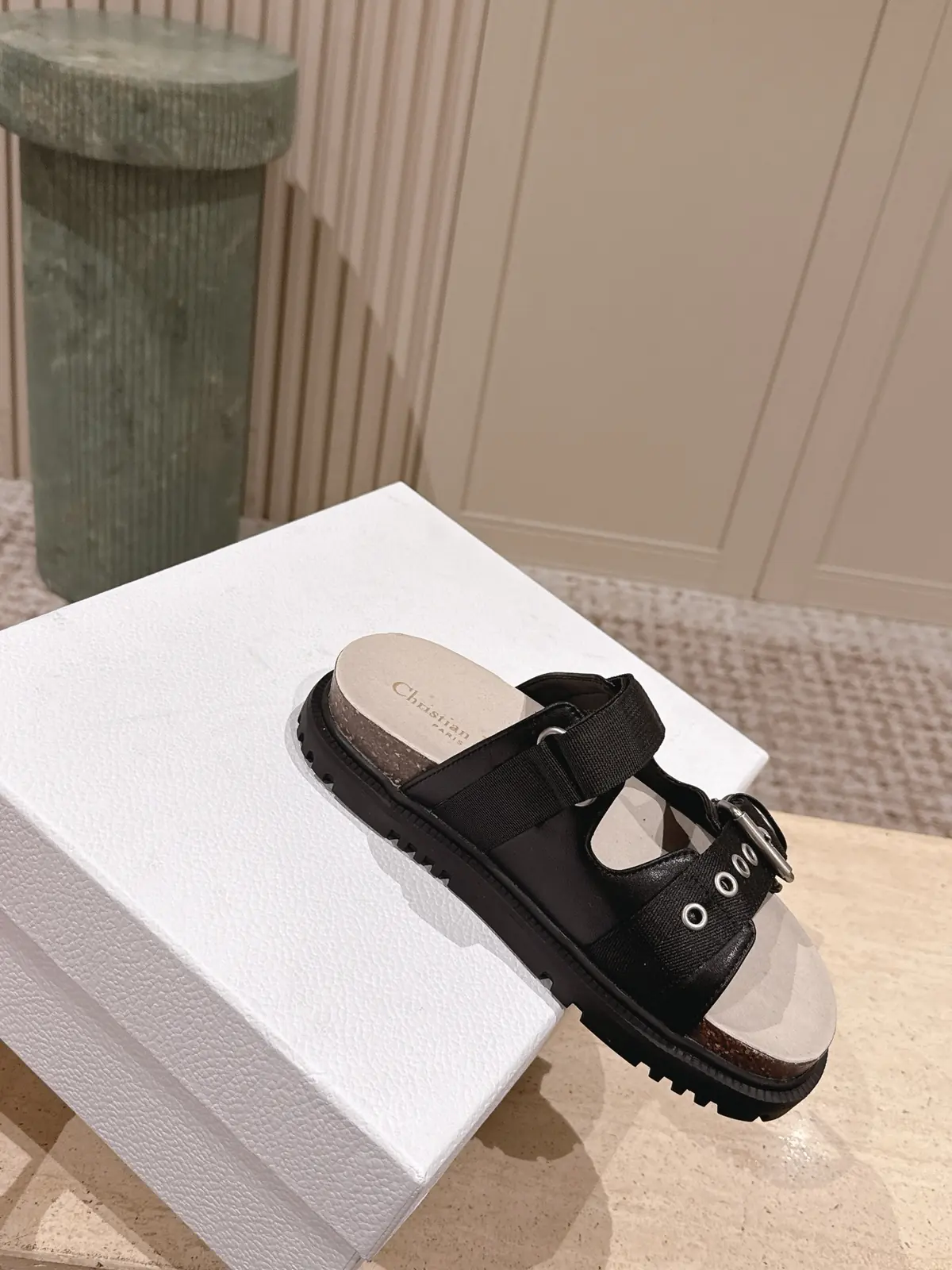 Dior Style Black Leather Women's Shoes Lookbook Reference image 4