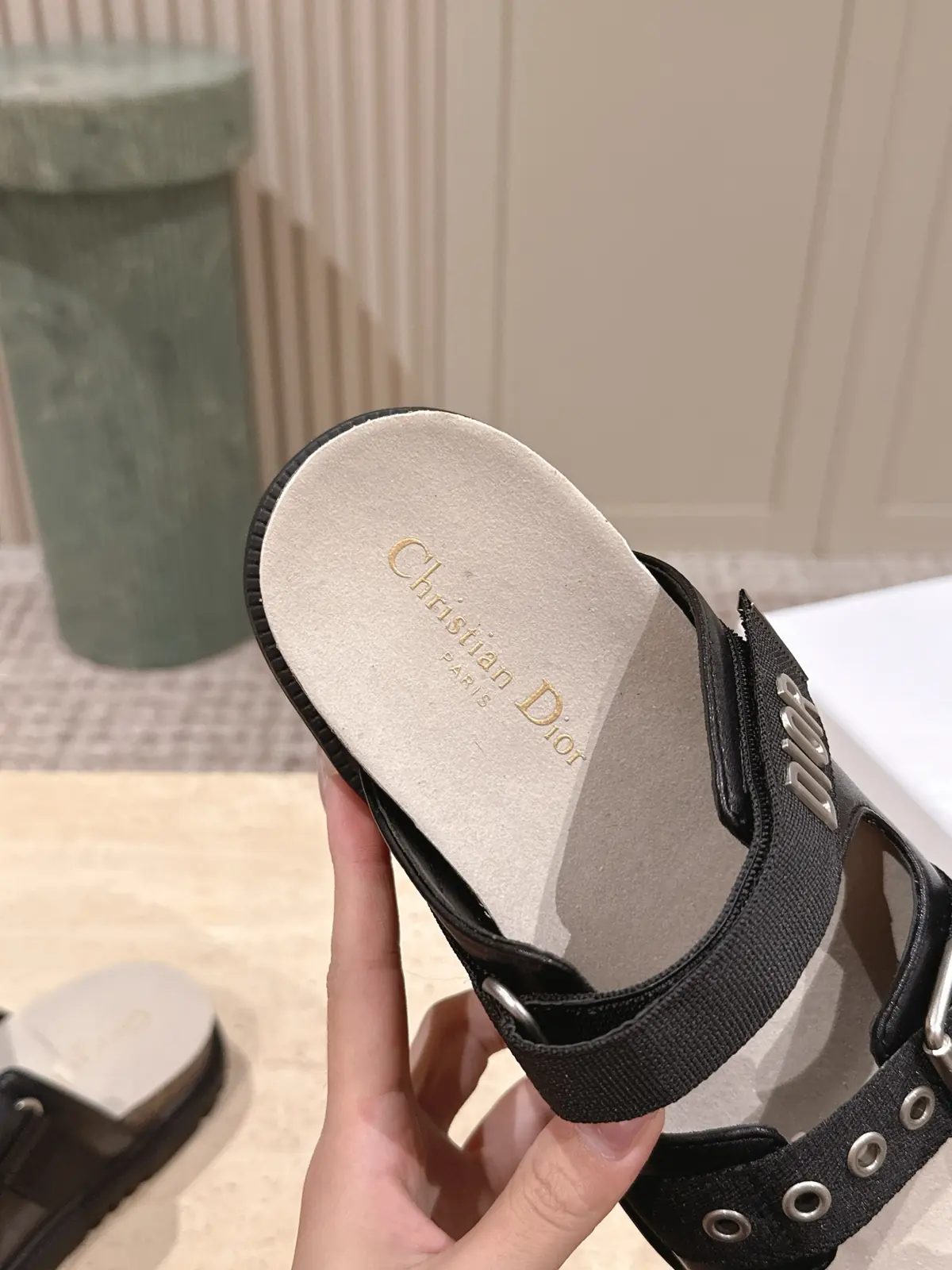 Dior Style Black Leather Women's Shoes Lookbook Reference image 6